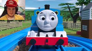 THOMAS HAS ATTITUDE  Reaction to TOMICA Thomas amp Friends Magic Railroad Mayhem [upl. by Dnob]