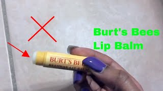 ✅ How To Use Burts Bees Beeswax Lip Balm Review [upl. by Monk158]