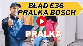 Błąd E36 pralka Bosch [upl. by Dickerson]