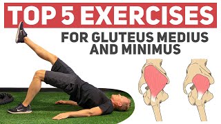 Top 5 Exercises for Gluteus Medius amp Minimus New Research [upl. by Ullund]