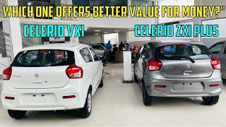 Maruti Celerio VXI or ZXI Plus Which One Offers Better Value for Moneyquot ❤️❤️ [upl. by Aig]