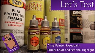 Lets Test Speedpaints Primer Color and Zenithal [upl. by Ilam]