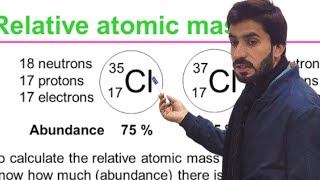 Understanding Relative Atomic Mass A Closer Look hashir acadmey pashto lectures [upl. by Restivo]