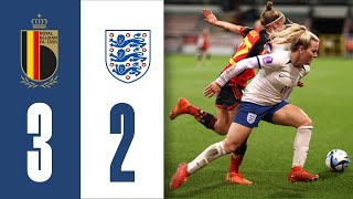 Belgium 32 England  Lionesses Defeated In Belgium  Highlights [upl. by Drwde466]