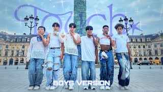 ONE TAKE  KPOP IN PUBLIC KATSEYE  TOUCH BOY’S VERSION  DANCE COVER BY HUNTERLAND [upl. by Rosner]