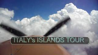 Italys Islands Flying Tour with Cessna Turboprop [upl. by Susanna]