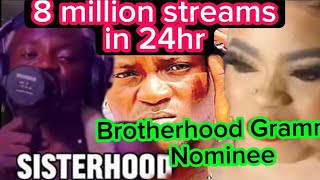 PortableBrotherhood song 10 million hits Grammy nomination portable brotherhood bobrisky [upl. by Ianteen]