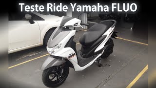 TESTAMOS A YAMAHA FLUO e foi SURPREENDENTE 😲 NOVA SCOOTER COM START amp STOP SMART KEY ABS LED e [upl. by Chally]