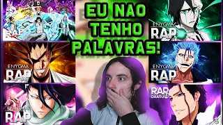 ESPECIAL BLEACH 6 EM 1 REAGINDO ao RAP DO ULQUIORRA GRIMMJOW AIZEN ESPADAS BYAKUYA e ZARAKI [upl. by Moll]