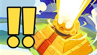 I Finally Got It The MAX Sun Temple Bloons Card Storm [upl. by Reggi523]