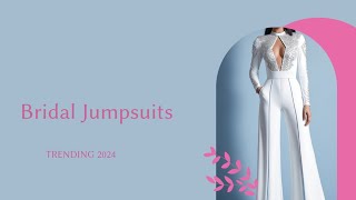 Chic Unions Bridal Jumpsuits Redefining Wedding Elegance [upl. by Hung1]