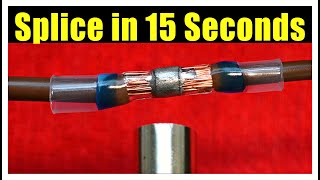 How to Splice Wires Quickly and Correctly [upl. by Giannini975]