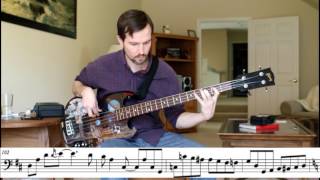 Elton John  Amoreena  Bass Transcription [upl. by Anoo84]