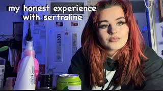 my honest experience with sertraline [upl. by Elicec]