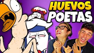 🇪🇸ESPAÑOLA REACCIONA a LA CENA NAVIDEÑA de HUEVOS POETAS🇲🇽 PURO DESMADRE🤣 [upl. by Marna]