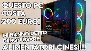 CONFIGURAZIONE PC GAMING USATA 200€   LA PIÙ BELLA PER NATALE [upl. by Ennasirk]