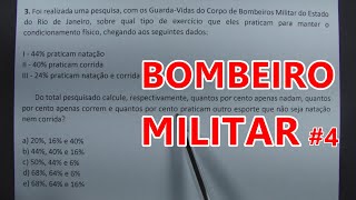 BOMBEIRO MILITAR 4  QUESTÕES DE CONCURSOS ANTERIORES [upl. by Eiramasil]