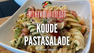 Koude Pastasalade Eenvoudig maar lekker [upl. by Hsemar]