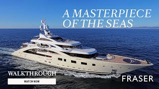 ACE 85M 279 Lurssen Yacht for sale  Superyacht walkthrough [upl. by Sowell852]