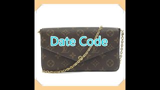 Date Code amp Stamp Louis Vuitton Pochette Chain Felicie Brown Monogram Canvas  LUXCELLENT TV [upl. by Winifield]