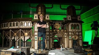 Designing the StopMotion Sets of Aardman Animations Early Man [upl. by Eiderf684]