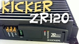 Kicker ZR120 Amplifier Overview Old School ZRX [upl. by Sofia]