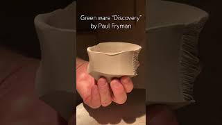 Green ware pottery by Paul Fryman from Pottery Park [upl. by Nasus]