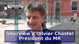 Interview dOlivier Chastel président du MR [upl. by Wrennie]