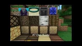 Top Minecraft Texture Packs 1710 [upl. by Marlie]