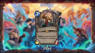 Hearthstone  Lorthemar Theron Voice Lines [upl. by Eerehc]