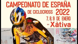 Retransmisión Campeonato España de Ciclocross Xátiva 2022  Domingo [upl. by Cunningham333]