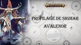 Age of Sigmar Warscroll Review  Avalenor the Stoneheart King [upl. by Bohi504]