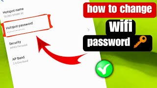 How to Change Your WiFi Password Using Your Phone [upl. by Timmy]