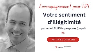 HPI hypersensible empathique et sentiment dillégitimité et dimposture [upl. by Sanders]