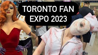 TORONTO FAN EXPO 2023  Behind the Scenes and Celebrites Cosplayers and More [upl. by Kerry]