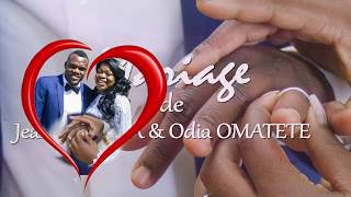 Mariage Civil de Odia OMATETE amp Jeancy NSEKA [upl. by Wayolle]