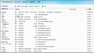 Hotmail 2011  Modern Web App Features [upl. by Fidellia390]