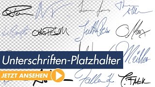 Das Große Unterschriften und Signaturenpaket  Trailer [upl. by Elatan]