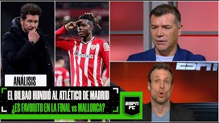 COPA DEL REY Athletic HUMILLÓ al Atlético de Madrid y va a la final contra el Mallorca  ESPN FC [upl. by Schulz]