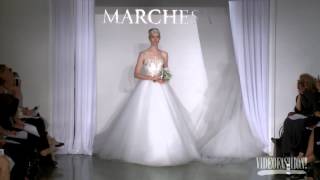 Marchesa Bridal Wear AutumnWinter 201314  Videofashion [upl. by Aissak]