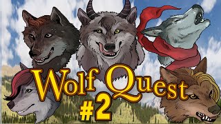 Wolf Quest 2  Puppy Power Multiplayer Gameplay [upl. by Hadsall]