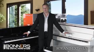 Roland LX7 vs LX17 Digital Piano Buyers Guide [upl. by Gayla]