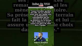 quotLille peut remercier son gardien Lucas Chevalier véritable atout gagnant pour léquipe Footba [upl. by Longawa228]