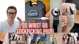 Lockpicking  So wirst Du Profi [upl. by Betthezel144]