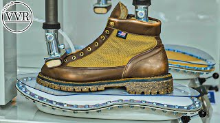 Resole  DANNER Light Brown Boots Cleaning Resole Care  VeTiVeR [upl. by Neelyahs]