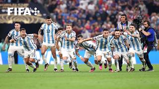 Argentina v France Full Penalty Shootout  2022 FIFAWorldCup Final [upl. by Ycniuqed733]