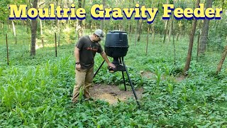 Moultrie gravity feeder kit  KOAM Outdoors Reviews [upl. by Elma327]