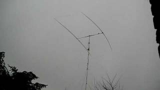 Moxon antenna in thunderstorm [upl. by Redmund]