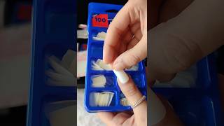 nail extension at home in rs 1💅nailart diynails youtubeshorts notoolnailart mood nailextension [upl. by Goldshell]