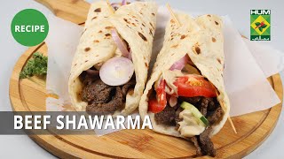 Beef Shawarma Recipe  Lively Weekends  Kiran Khan  Fast Food [upl. by Aisiram]